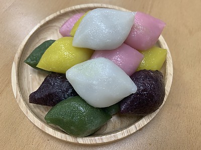 추석 오색송편